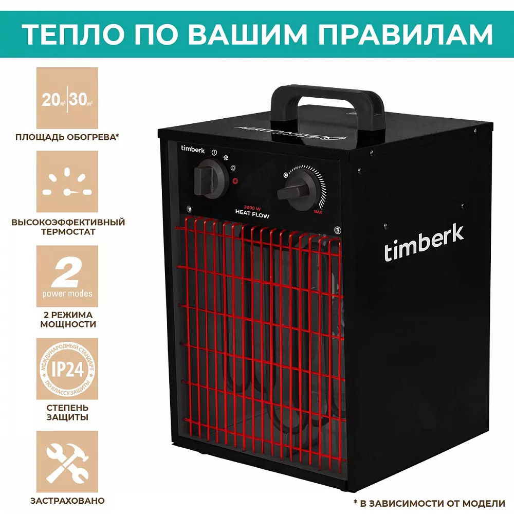 Где купить электрическая тепловая пушка Timberk Серия Heat Flow: Q11T от  производителя